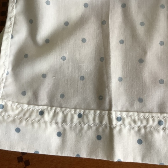 Vintage Polka Dot Half Apron with Big Blue Picture Pocket - Picture 12 of 12
